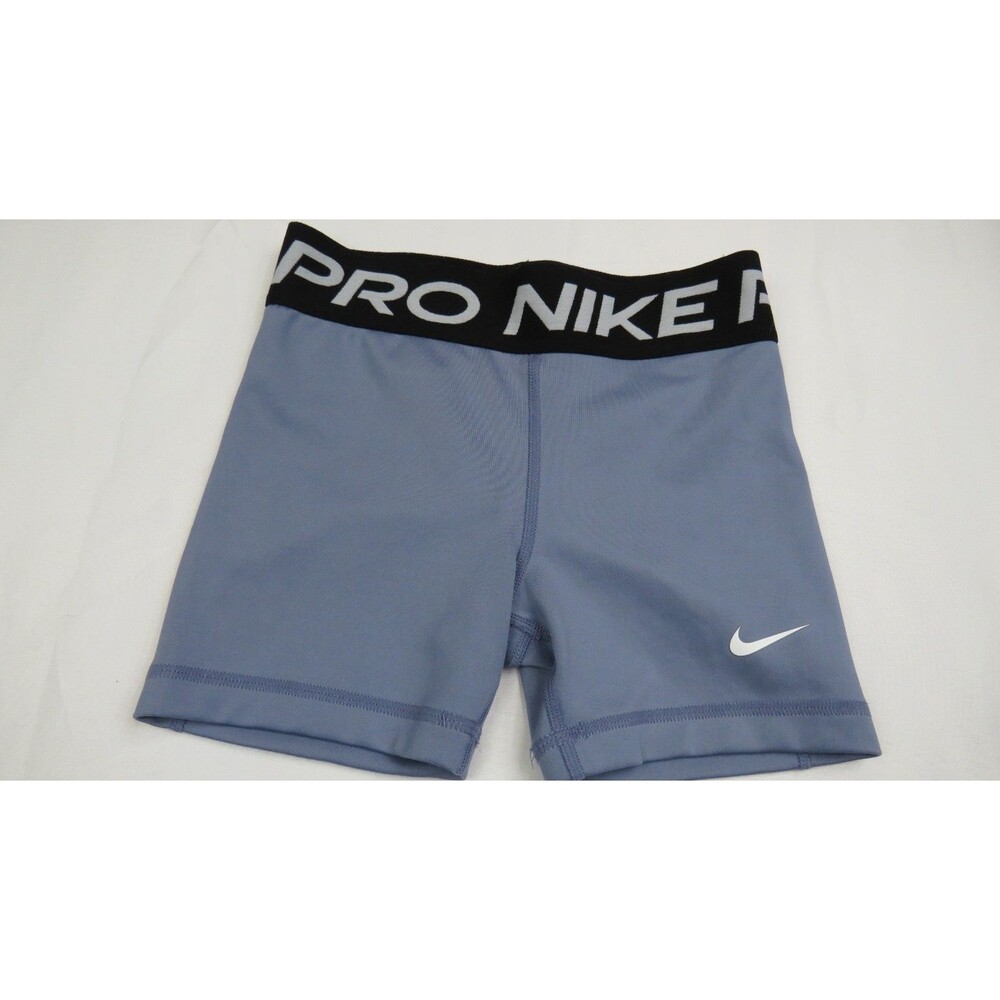 Nike Pro Womens Dri-Fit Mid Rise 3” Length Tight Fit Shorts Purple Size Small